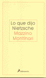 LO QUE DIJO NIETZSCHE