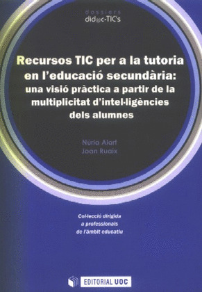RECURSOS TIC PER A LA TUTORIA EN L'EDUCACIÓ SECUNDÀRIA