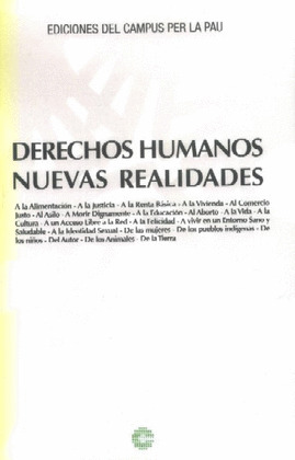 DERECHOS HUMANOS. NUEVAS REALIDADES
