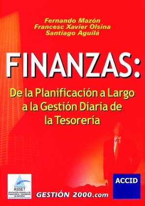 FINANZAS. DE PLANIF. A TESOR.