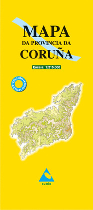 MAPA DA PROVINCIA DA CORUÑA (2008)