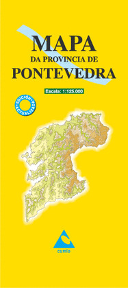 MAPA DA PROVINCIA DE PONTEVEDRA (2008)