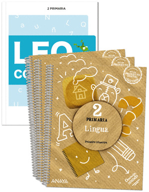 LINGUA 2º PRIMARIA. + LEO E COMPRENDO 2022.