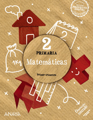 !!!!!OJO. 1º TRIMESTRE. NO VENTA SEPARADA. MATEMÁTICAS 2º PRIMARIA. OPERACIÓN MUNDO