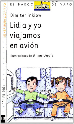 LIDIA Y YO VIAJAMOS EN AVION