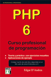 PHP 6. CURSO PROFESIONAL PROGRAMACION