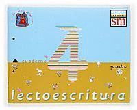 LECTOESCRITURA 4 PAUTA (MOCHILA LETRAS)