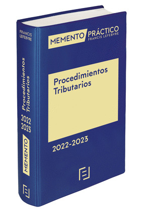 MEMENTO PRACTICO PROCEDIMIENTOS TRIBUTARIOS 2022-2023