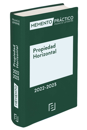MEMENTO PRÁCTICO. PROPIEDAD HORIZONTAL 2022-2023