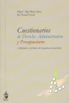 CUESTIONARIOS DE DERECHO ADMINISTRATIVO Y PRESUPUESTARIO