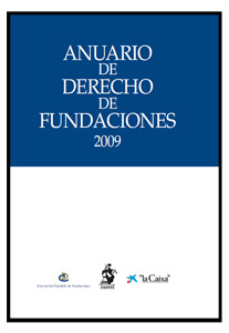 ANUARIO DE DERECHO DE FUNDACIONES 2009