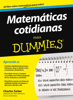 MATEMATICAS COTIDIANAS PARA DUMMIES