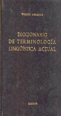 DICCIONARIO TERMINOLOGIA LINGUISTICA ACTUAL