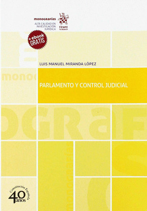 PARLAMENTO Y CONTROL JUDICIAL