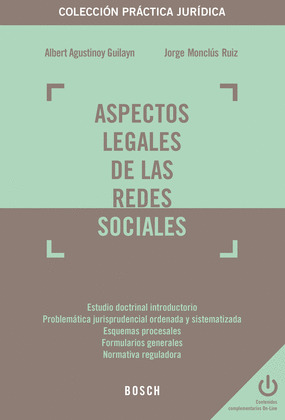 ASPECTOS LEGALES DE LAS REDES SOCIALES (1.ª EDICION)