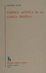 BRHM49. FONETICA ACUSTICA DE LA LENGUA ESPAÑOLA