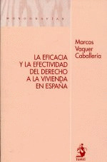 EFICACIA Y EFECTIVIDAD DERECHO VIVIENDA