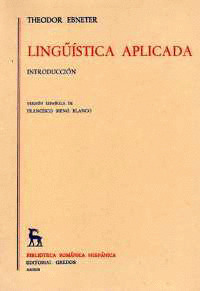 BRHM52. LINGUISTICA APLICADA. INTRODUCCION