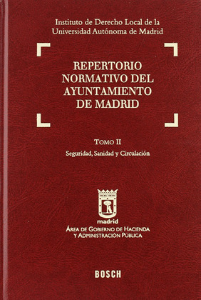 REPERTORIO NORMATIVO DEL AYUNTAMIENTO DE MADRID