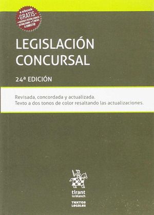 LEGISLACIÓN CONCURSAL (24ª EDICIÓN, 2018)