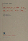BRHM54. INTRODUCCION A LA FILOLOGIA ROMANICA