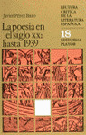 POESIA EN EL SIGLO XX: HASTA 1939/18