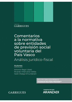 COMENTARIOS A LA NORMATIVA SOBRE ENTIDADES DE PREVISION SOCIAL VO