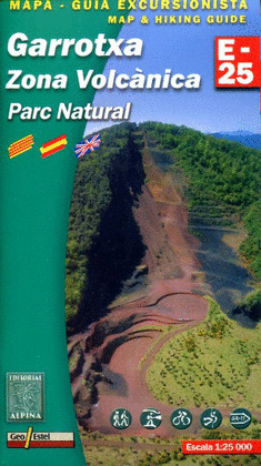 GARROTXA ZONA VOLCANICA 1:25.000 -ALPINA E-25