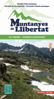 MUNTANYES DE LLIBERTAT 1:25.000 -ALPINA