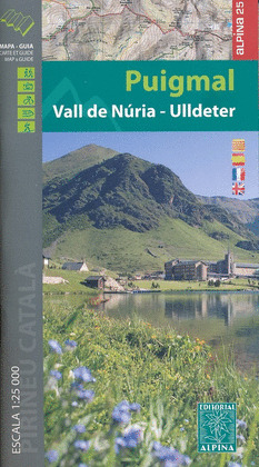 PUIGMAL 1:25.000 VALL DE NURIA ULLDETER -ALPINA