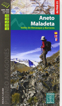 ANETO MALADETA 1:25.000 -ALPINA