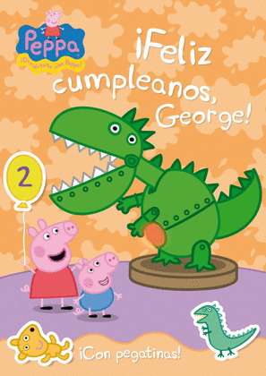 ¡FELIZ CUMPLEAÑOS, GEORGE! - CON PEGATINAS