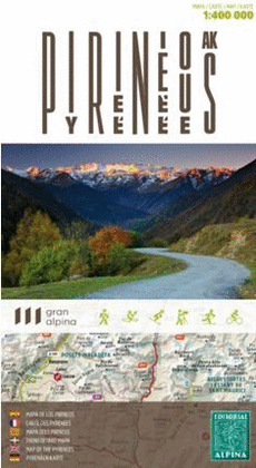 PIRINEUS 1:400.000 -ALPINA