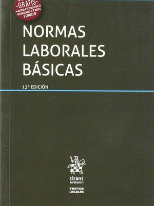 NORMAS LABORALES BASICAS (13ª EDICIÓN, 2018)