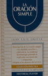LA ORACION SIMPLE