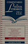 COMENTARIO DE TEXTOS LITERARIOS PARA LA ESO