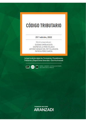 CÓDIGO TRIBUTARIO  29ª ED. 2022