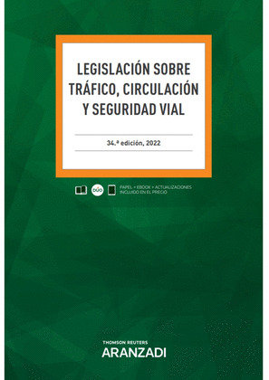 LEGISLACIÓN SOBRE TRÁFICO, CIRCULACIÓN Y SEGURIDAD VIAL (DUO)