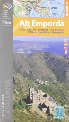 ALT EMPORDA 1:50.000 [2 MAPES] -ALPINA