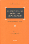 ELEMENTOS DE DERECHO HIPOTECARIO (2 VOLUMENES)