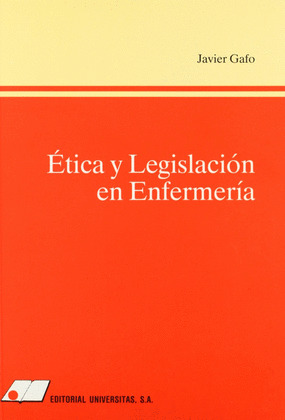 ETICA Y LEGISLACION EN ENFERMERIA