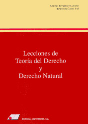 LECCIONES DE TEORIA DEL DERECHO Y DERECHO NATURAL