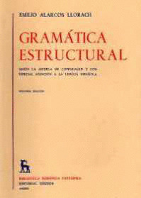 GRAMATICA ESTUCTURAL