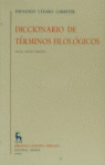 BRHM06. DICC.DE TERMINOS FILOLOGICOS