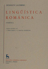 BRHM12. LINGUISTICA ROMANICA I. FONETICA