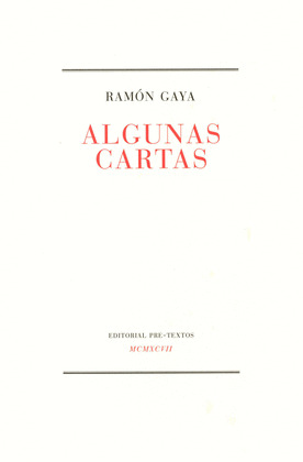 ALGUNAS CARTAS