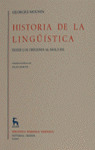 HISTORIA DE LA LINGUISTICA
