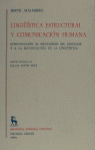 BRHM20. LINGUISTICA ESTRUCTURAL Y COMUNICACION HUMANA