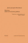DISCURSO SOBRE LA ECONOMÍA POLÍTICA