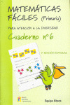 MATEMATICAS FACILES Nº6 PARA ATENCION A LA DIVERSIDAD